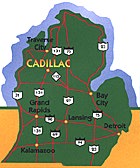 Road Map to Cadillac